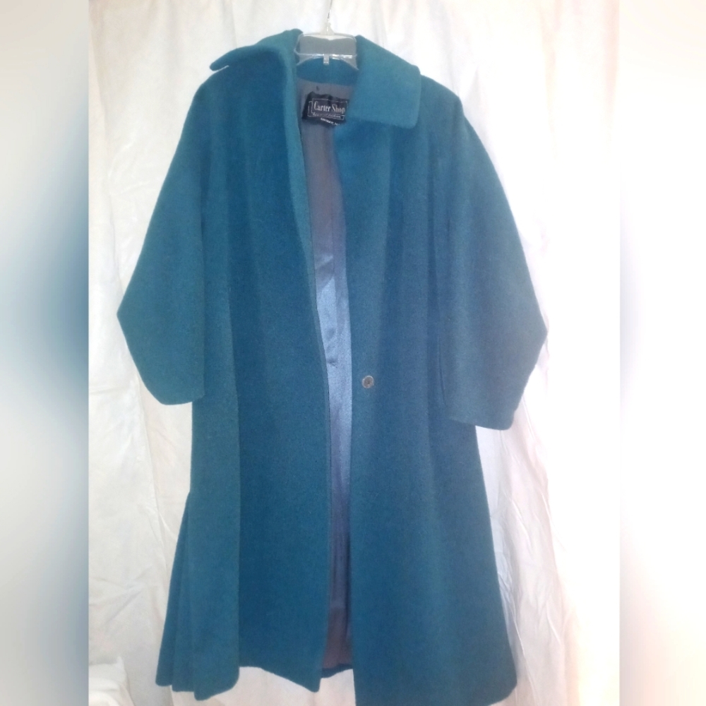 Full length wool coat